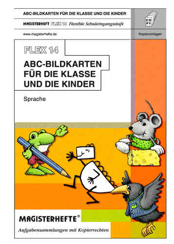 FLEX14 ABC-Bildkarten für die Klasse und die Kinder